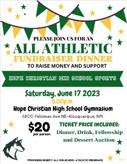 MS Athletics fundraiser dinner & auction